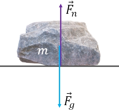 normal force by a surface