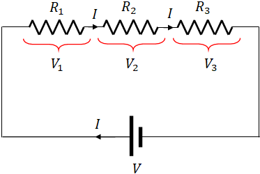 resistors in series circuit